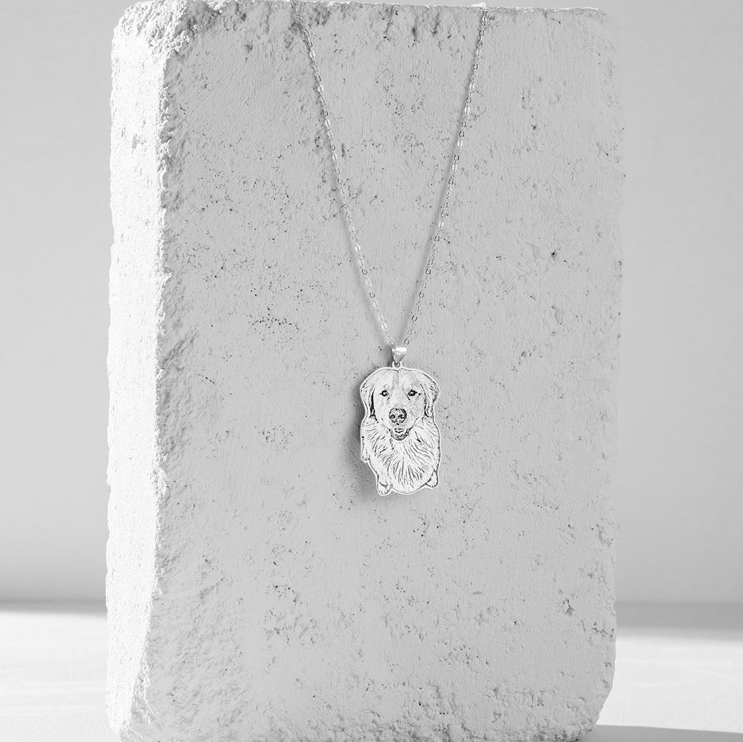 客製純銀相片項鍊(手鍊)