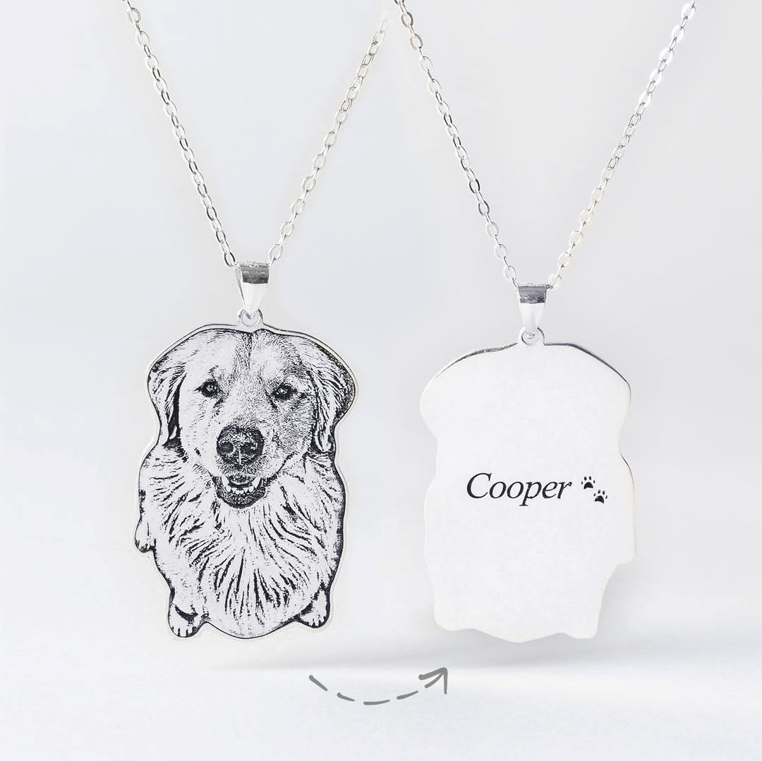 客製鈦鋼相片項鍊(手鍊)