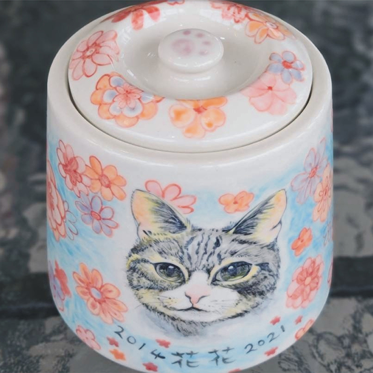 客製手繪寵物罐中（背景彩繪價格另加計）