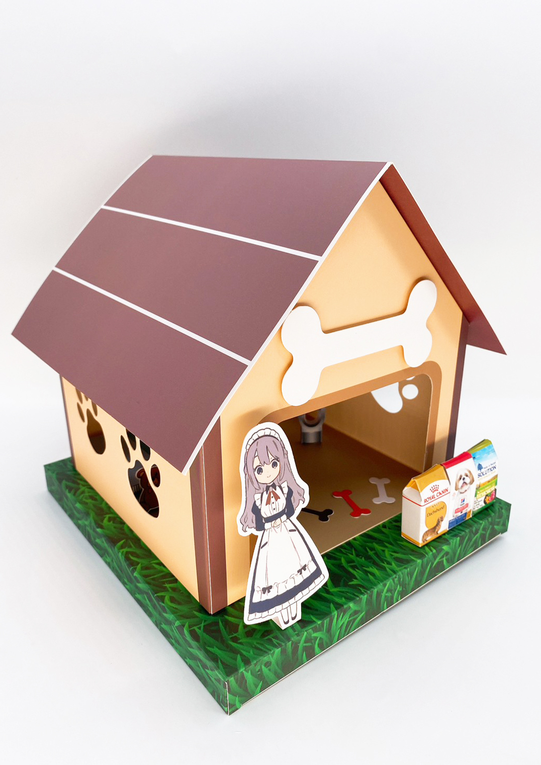 手工豪華狗骨小屋