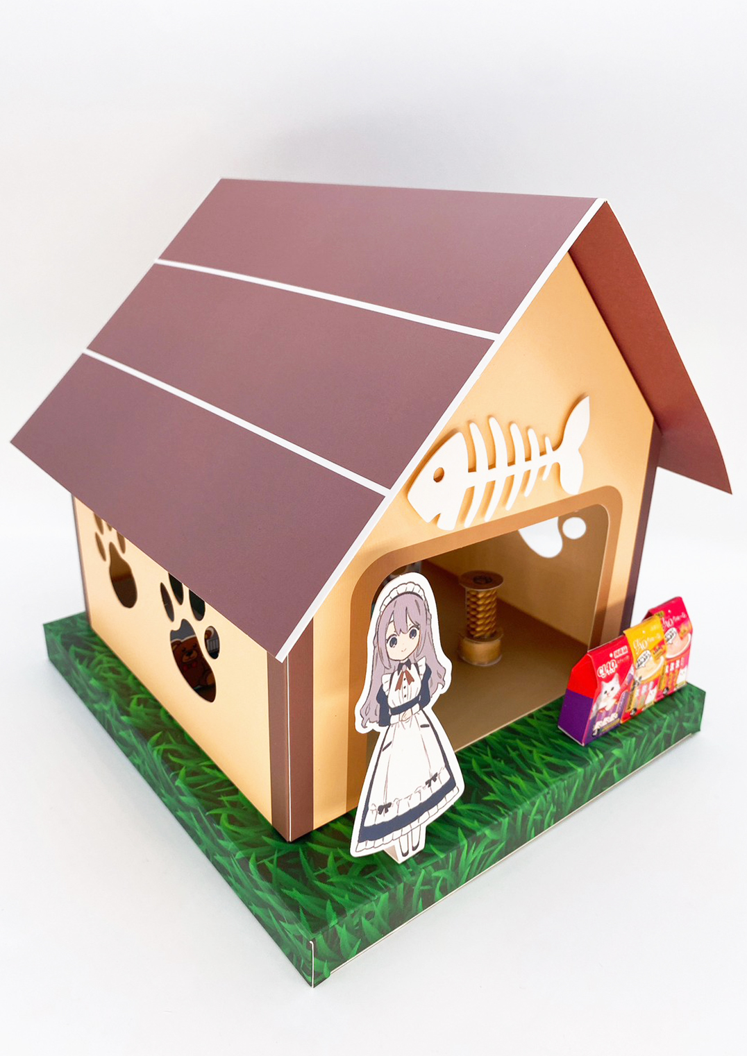 手工豪華魚骨小屋